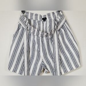J Crew Linen Paperbag Waist Shorts